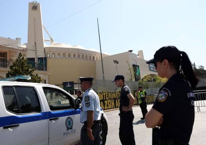 Greek Authorities Ramp Up Security for Historic Europa Final at Agia Sophia Stadium (c) Copyright Thomson Reuters 2024