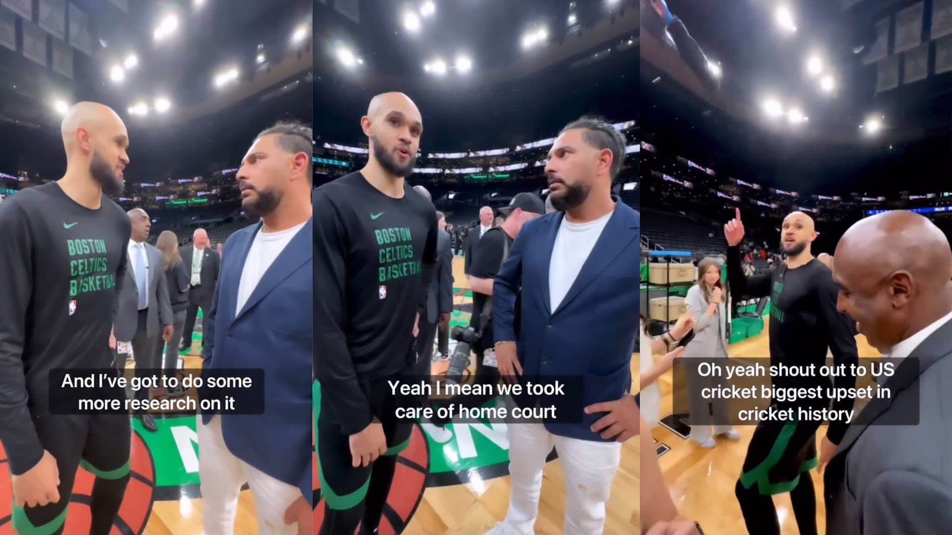 ICC in Collaboration with NBA and Boston Celtics via Derrick White and Yuvraj Singh - T20 World Cup Update